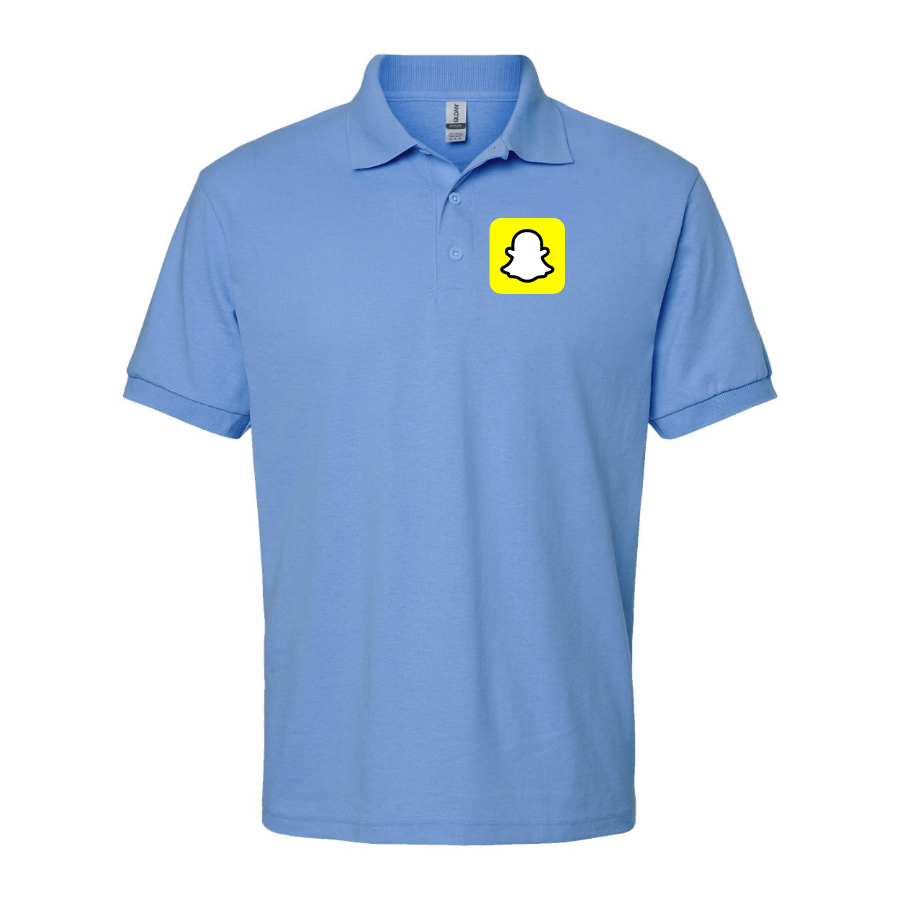 Men's Snapchat Social Dry Blend Polo