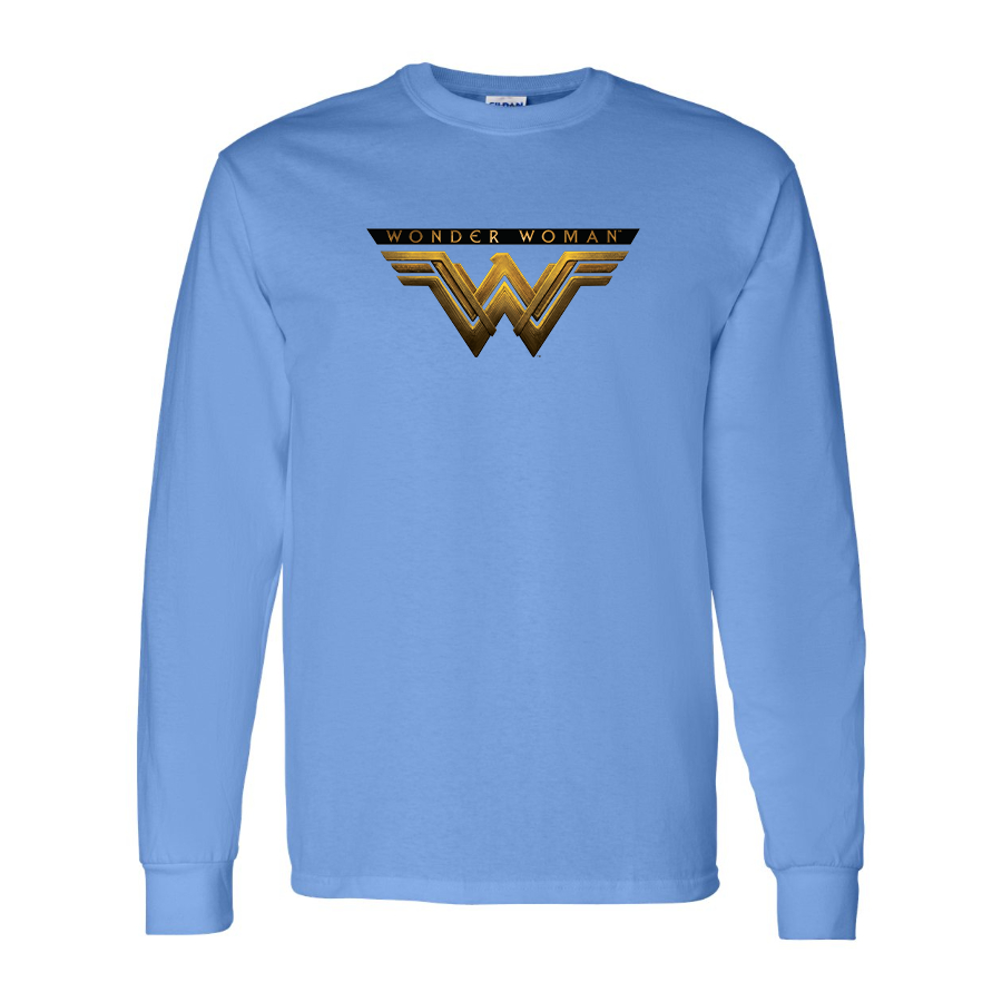 Youth Kids Wonder Woman DC Superhero Long Sleeve T-Shirt