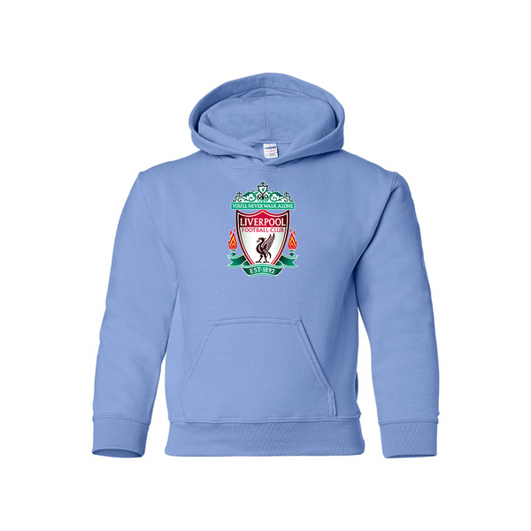Youth Kids Liverpool Football Club Est.1892 Pullover Hoodie