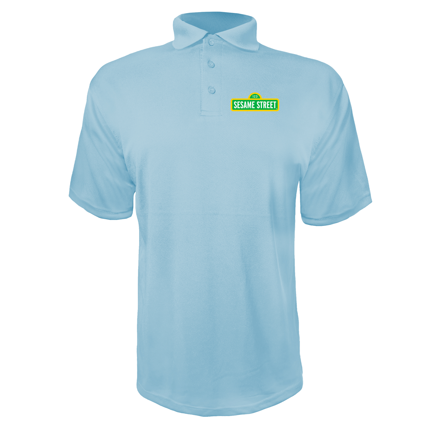 Men's Sesame Street Show Polyester Polo