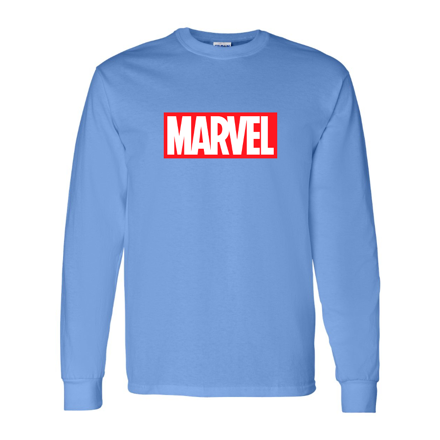 Men's Marvel Comics Superhero Long Sleeve T-Shirt