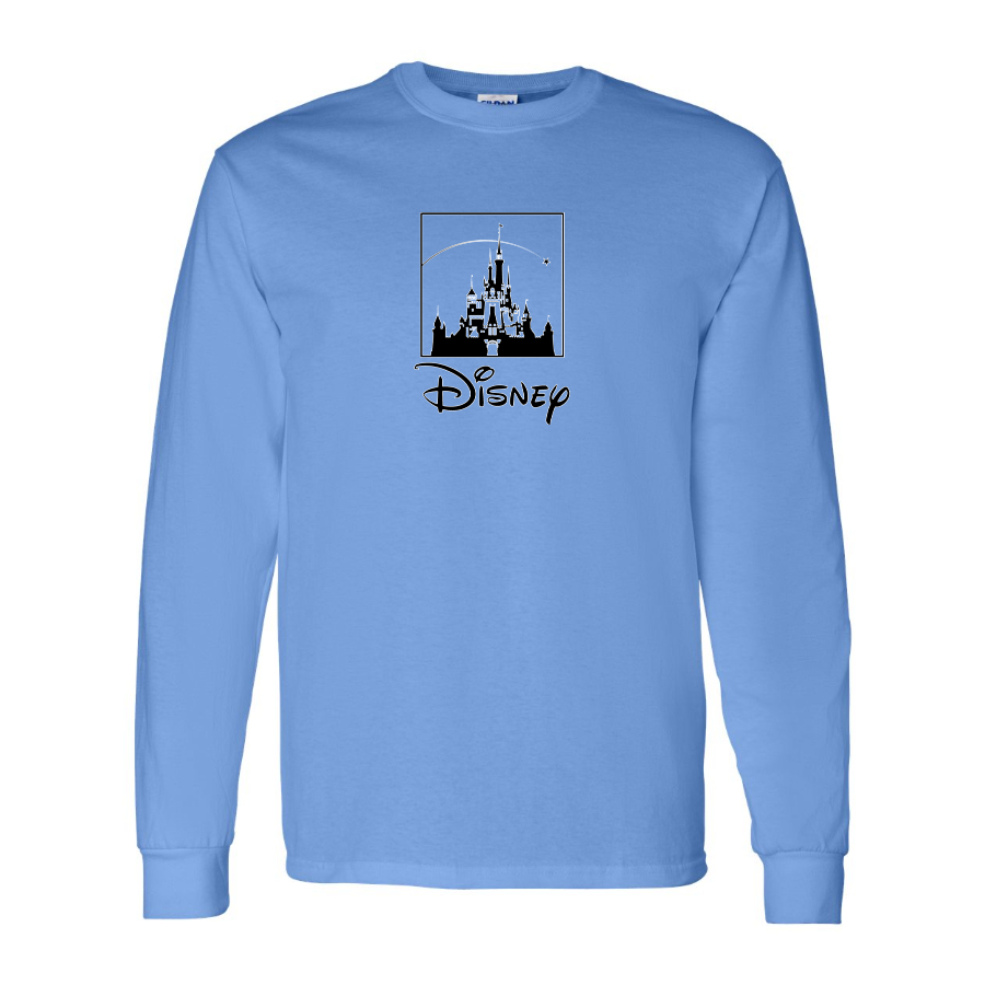 Men's Walt Disney Cartoon  Long Sleeve T-Shirt