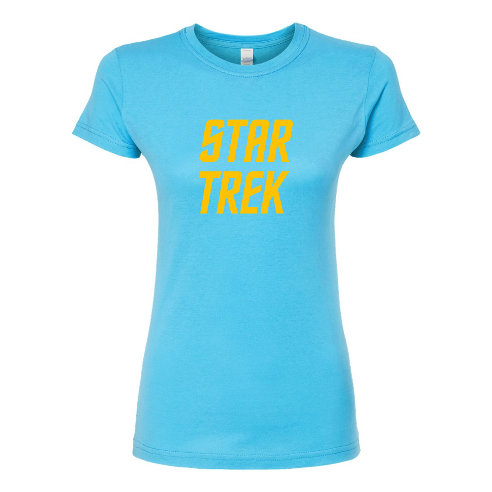 Women's Star Trek Movie Round Neck T-Shirt