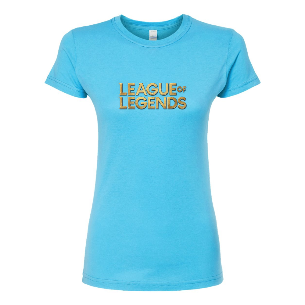 Women's League of Legends Game Round Neck T-Shirt