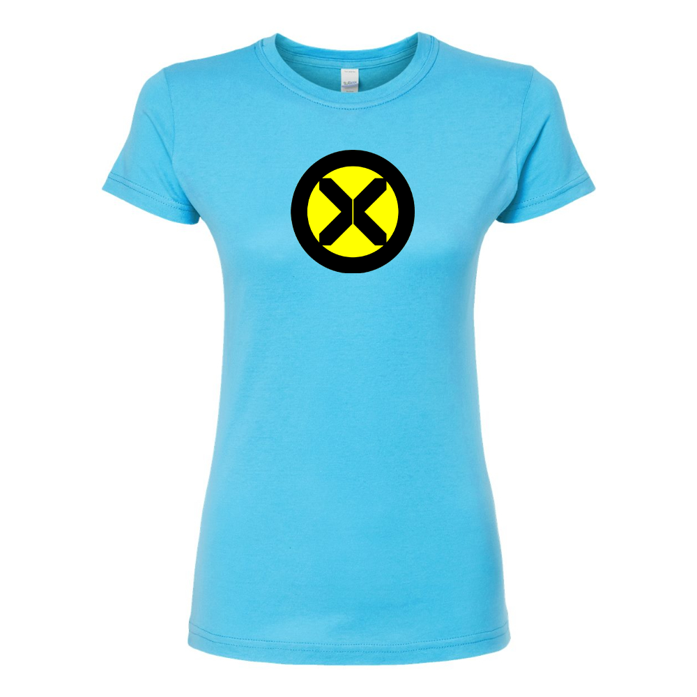 Women's X-Men Marvel Comics Superhero Round Neck T-Shirt