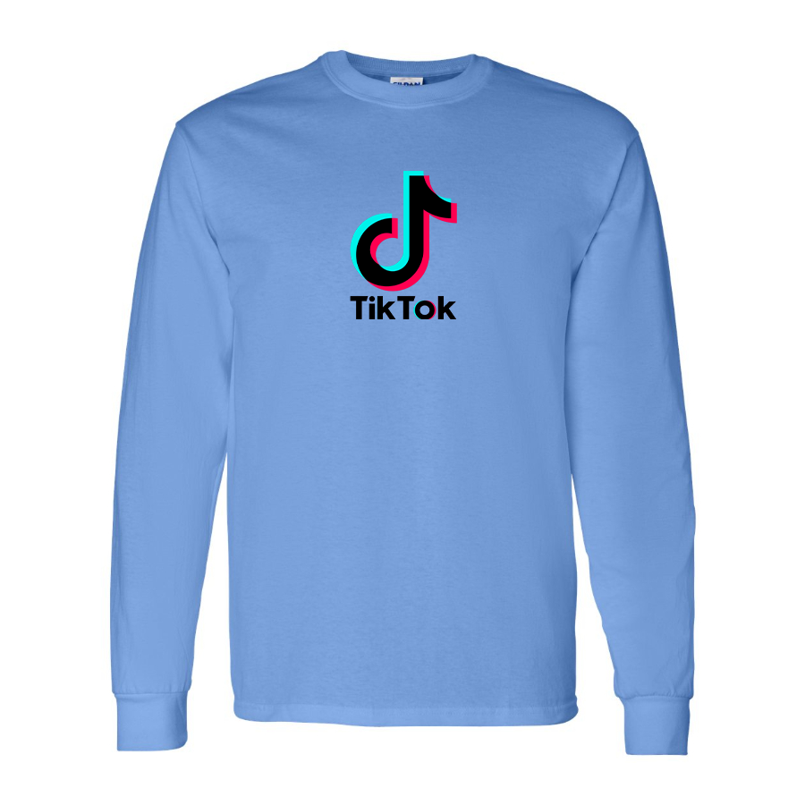 Men's TikTok Social Long Sleeve T-Shirt