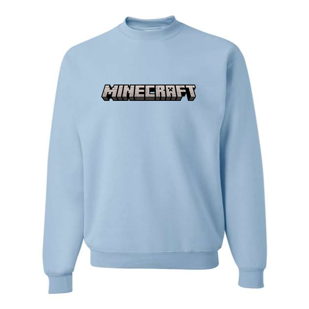 Men's Minecraft Game Crewneck Sweatshirt