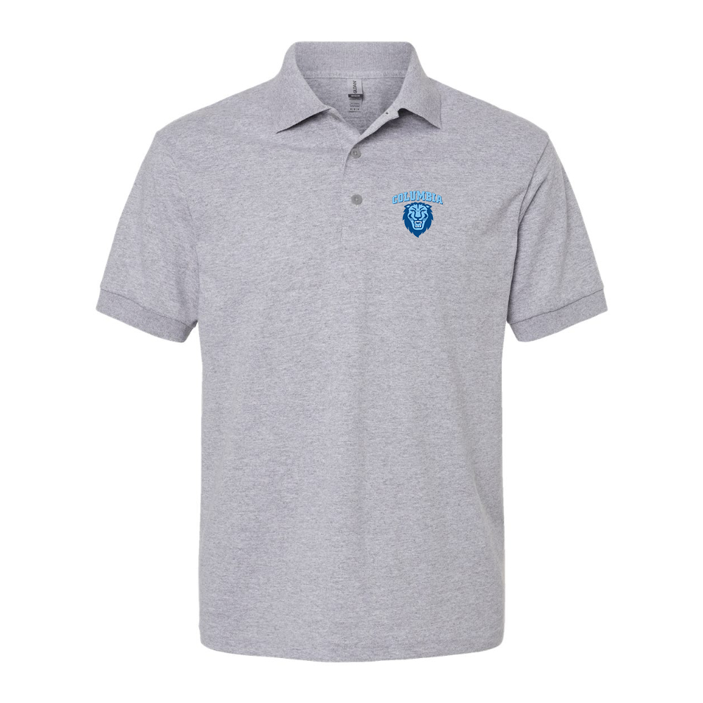 Men's Columbia Lions Dry Blend Jersey Polo - Grey