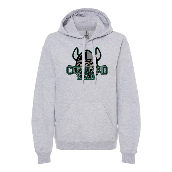 Men's  Cleveland State Vikings Softstyle Midweight Hooded Sweatshirt
