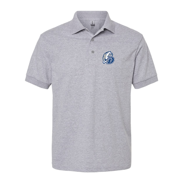 Men's  Drake Bulldogs Dry Blend Jersey Polo