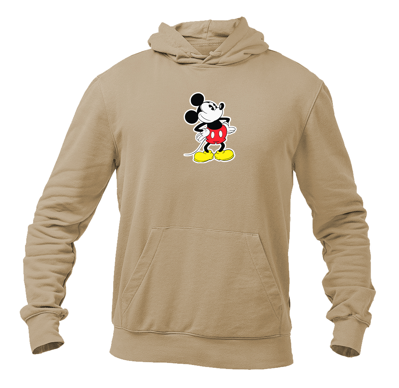 Men's Mickey Mouse Cartoon Pullover Hoodie