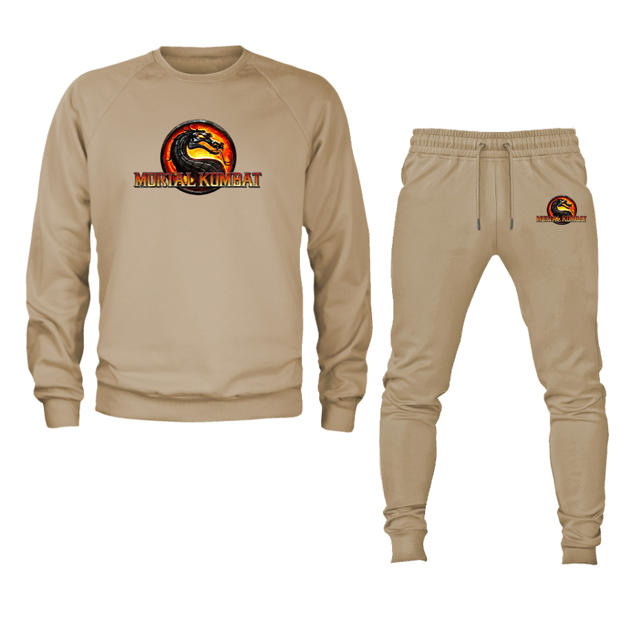 Men's Mortal Kombat Game Crewneck Sweatshirt Joggers Suit