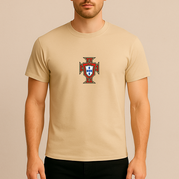 Men's Portugal National Soccer Team Cotton T-Shirt