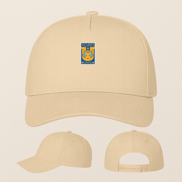Tigres UANL FC Five Panel Twill Snapback Cap