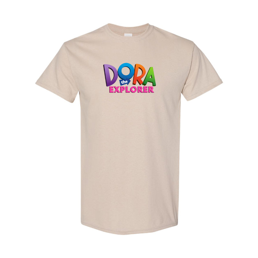 Youth Kids Dora The Explorer Cartoon Cotton T-Shirt