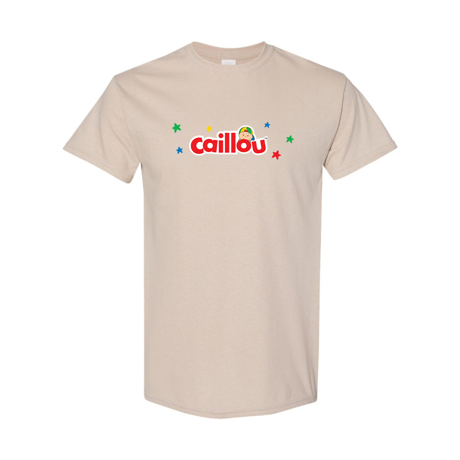 Youth Kids Caillou Cartoons Cotton T-Shirt