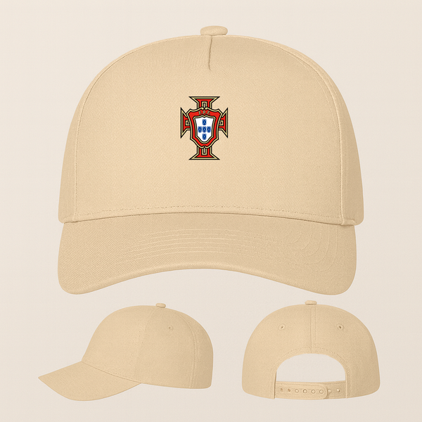 Portugal National Soccer Team Five Panel Twill Snapback Cap