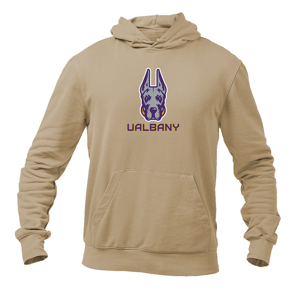 Men's Albany Great Danes Softstyle Midweight Hooded Sweatshirt
