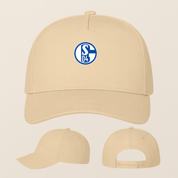 Schalke 04 FC Five Panel Twill Snapback Cap