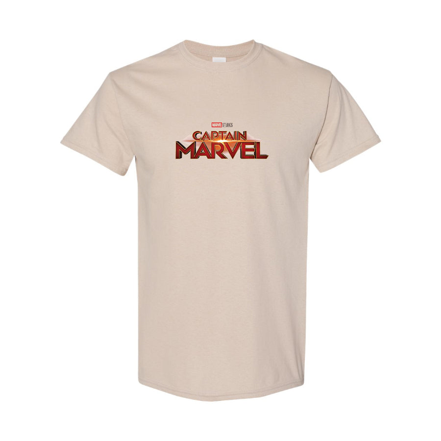 Youth Kids Captain Marvel Superhero  Cotton T-Shirt