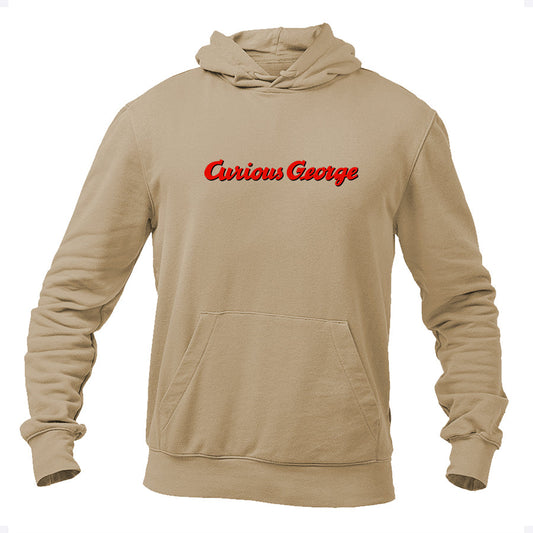 Men's Curious George Cartoon Pullover Hoodie