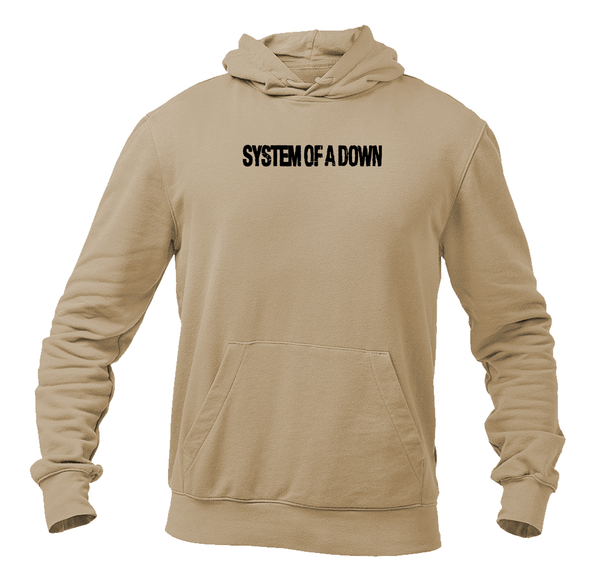 Men's  System Of A Down Logo Pullover Hoodie