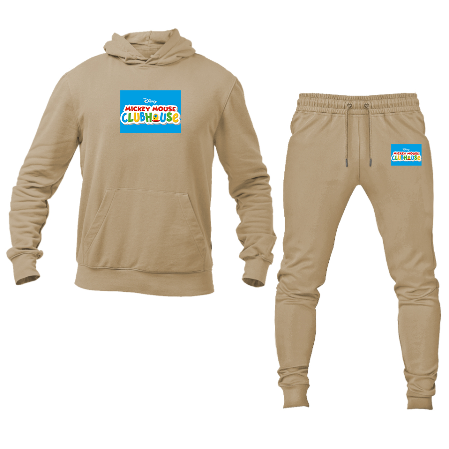 Men's Mickey Mouse ClubHouse Hoodie Joggers Set