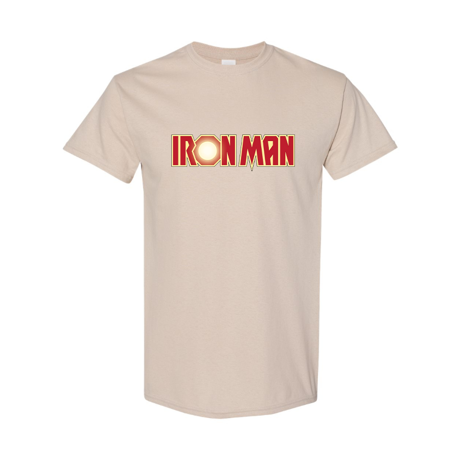 Men's Iron Man Marvel Superhero Cotton T-Shirt