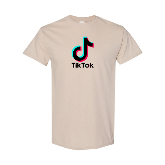 Men's TikTok Social Cotton T-Shirt