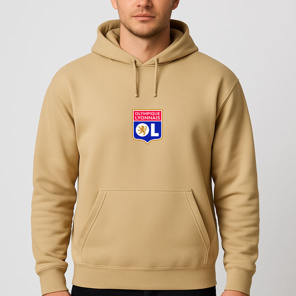 Men's Olympique Lyonnais FC Pullover Hoodie