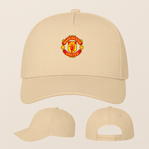 Manchester United Soccer Five Panel Twill Snapback Cap