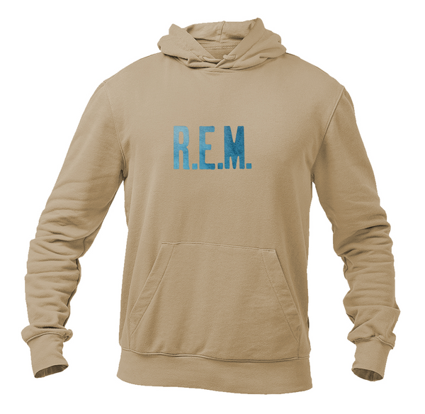 Men's R.E.M. Blue Softstyle Midweight Hooded Sweatshirt