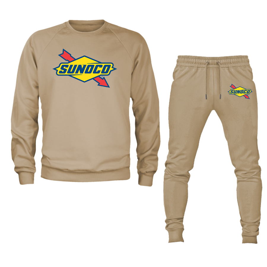 Men's Sunoco Gas Station Crewneck Sweatshirt Joggers Suit