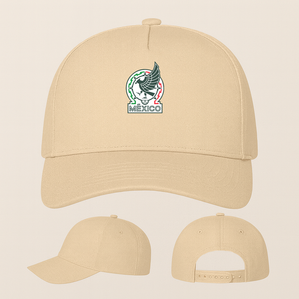 Mexico Soccer Five Panel Twill Snapback Cap