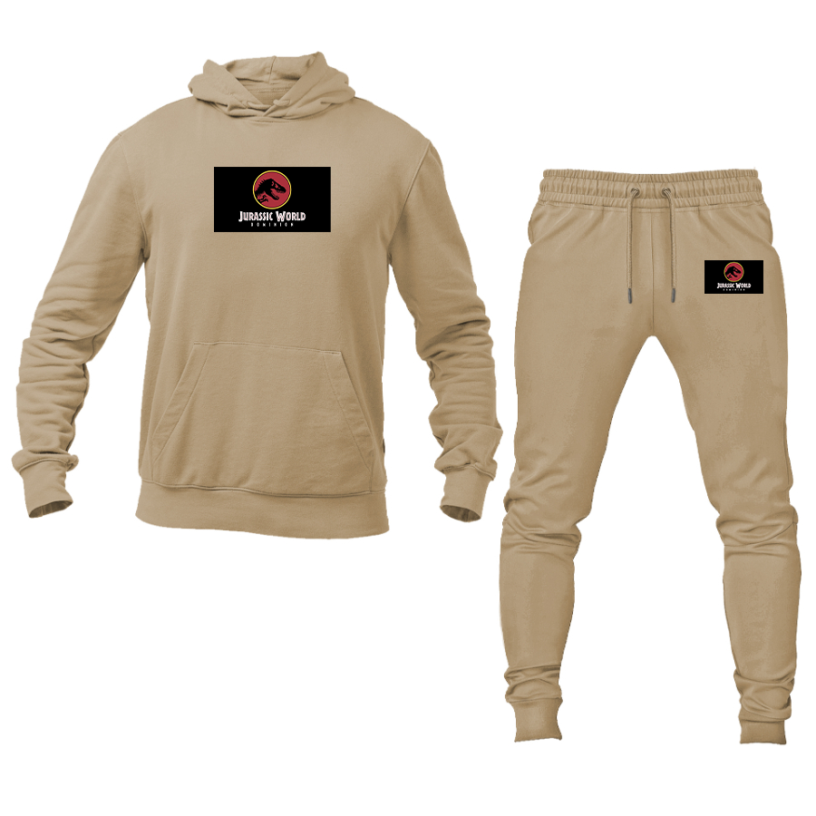 Men's Jurassic World Dominion Movie Hoodie Joggers Set