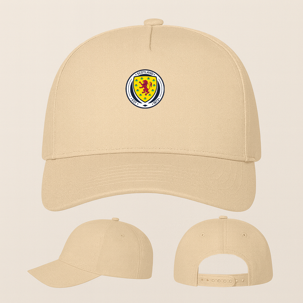 Scotland National Soccer Team  Five Panel Twill Snapback Cap