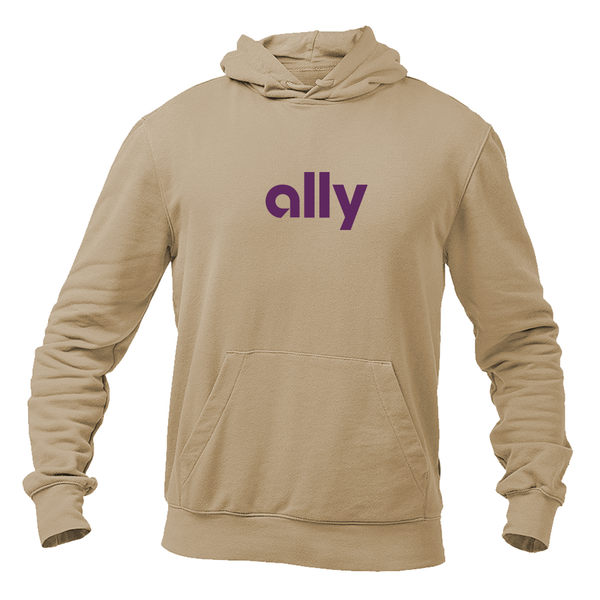 Men's Ally Financial Logo   Pullover Hoodie