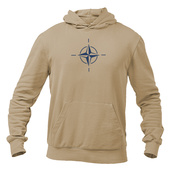Men's Nato Emblem Logo Pullover Hoodie