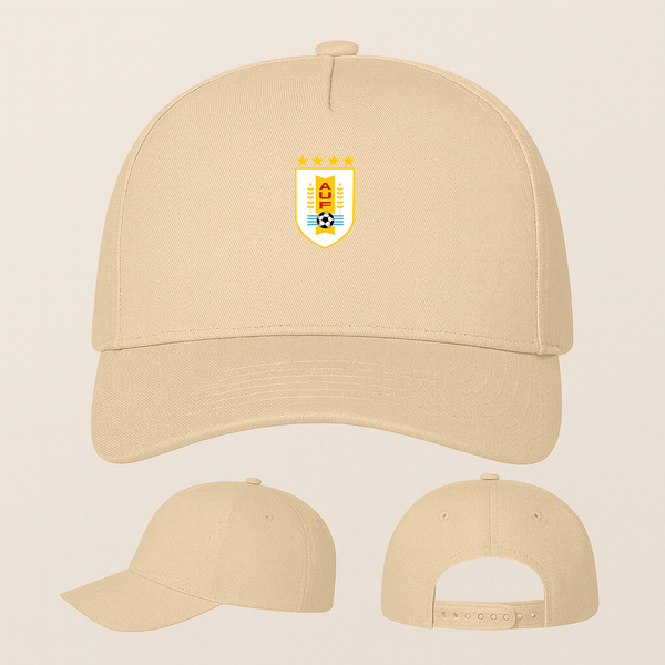 Uruguay National Soccer Team Five Panel Twill Snapback Cap