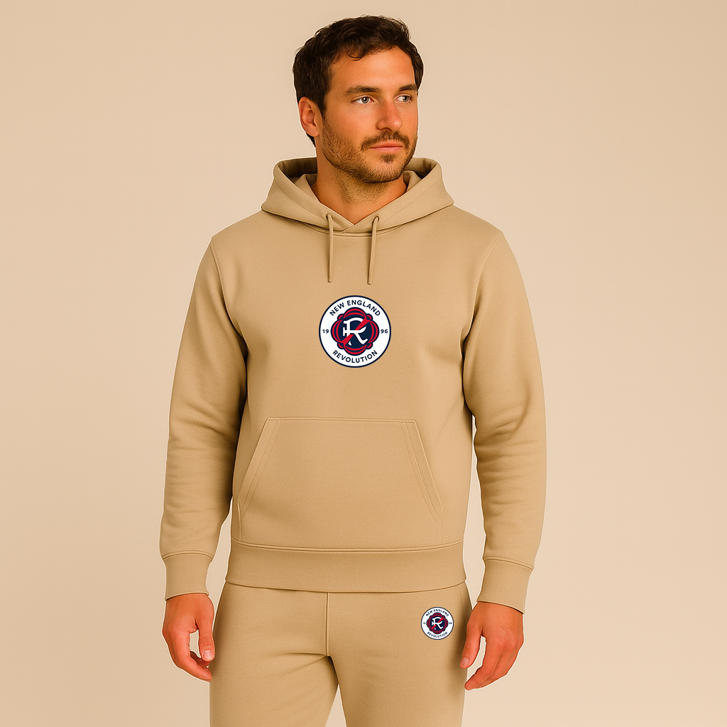 Men's New England Revolution FC Hoodie Joggers Set