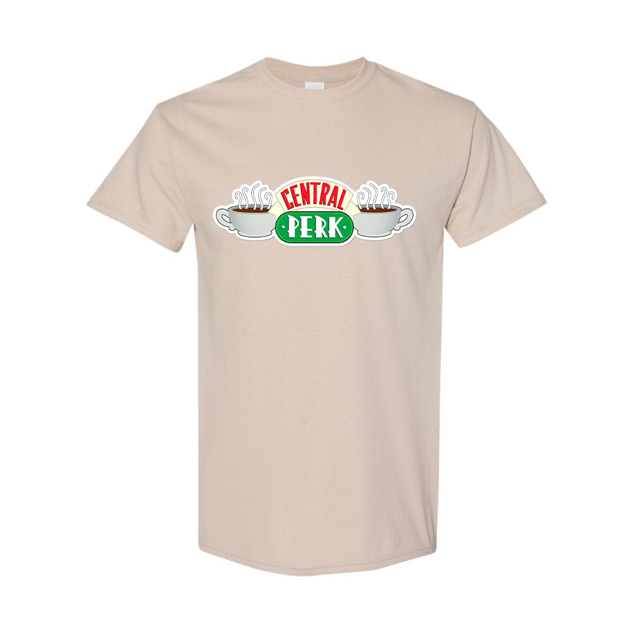 Men's Central Perk Friends Show  Cotton T-Shirt