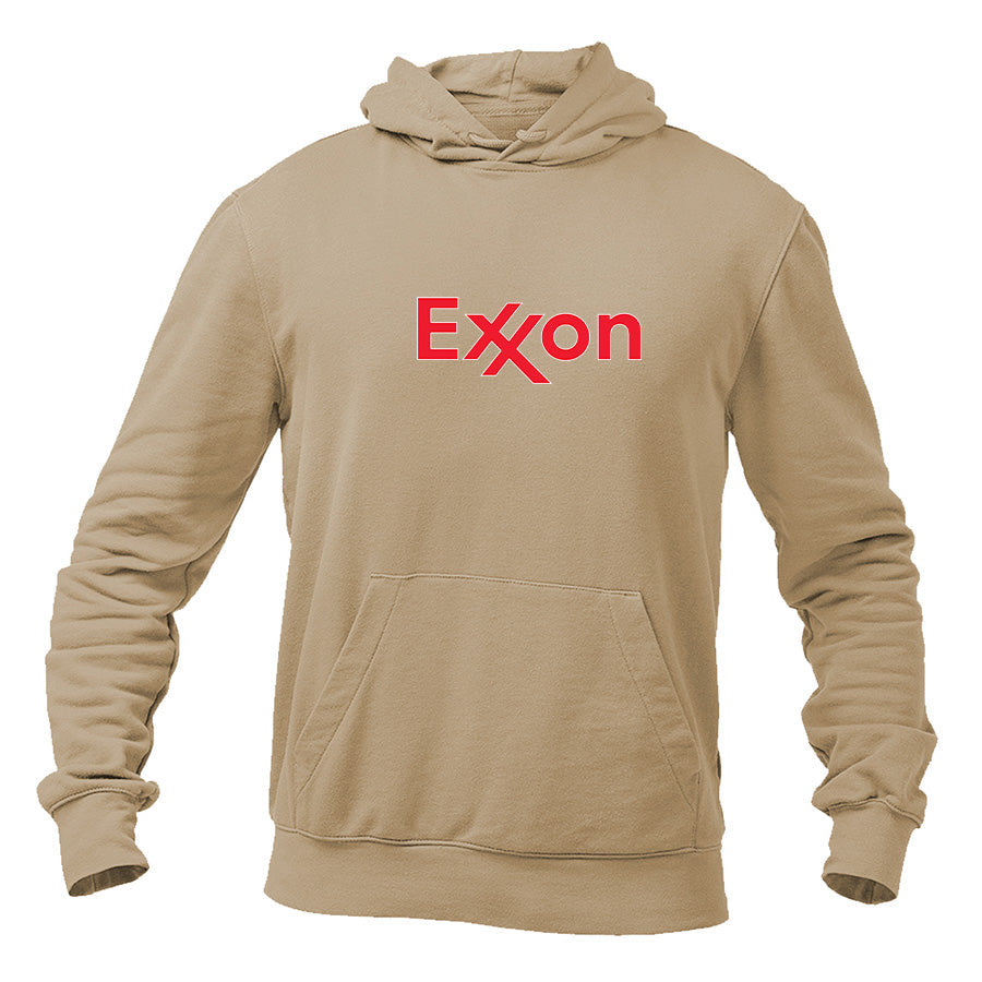 Men's Exxon Gas Station  Pullover Hoodie