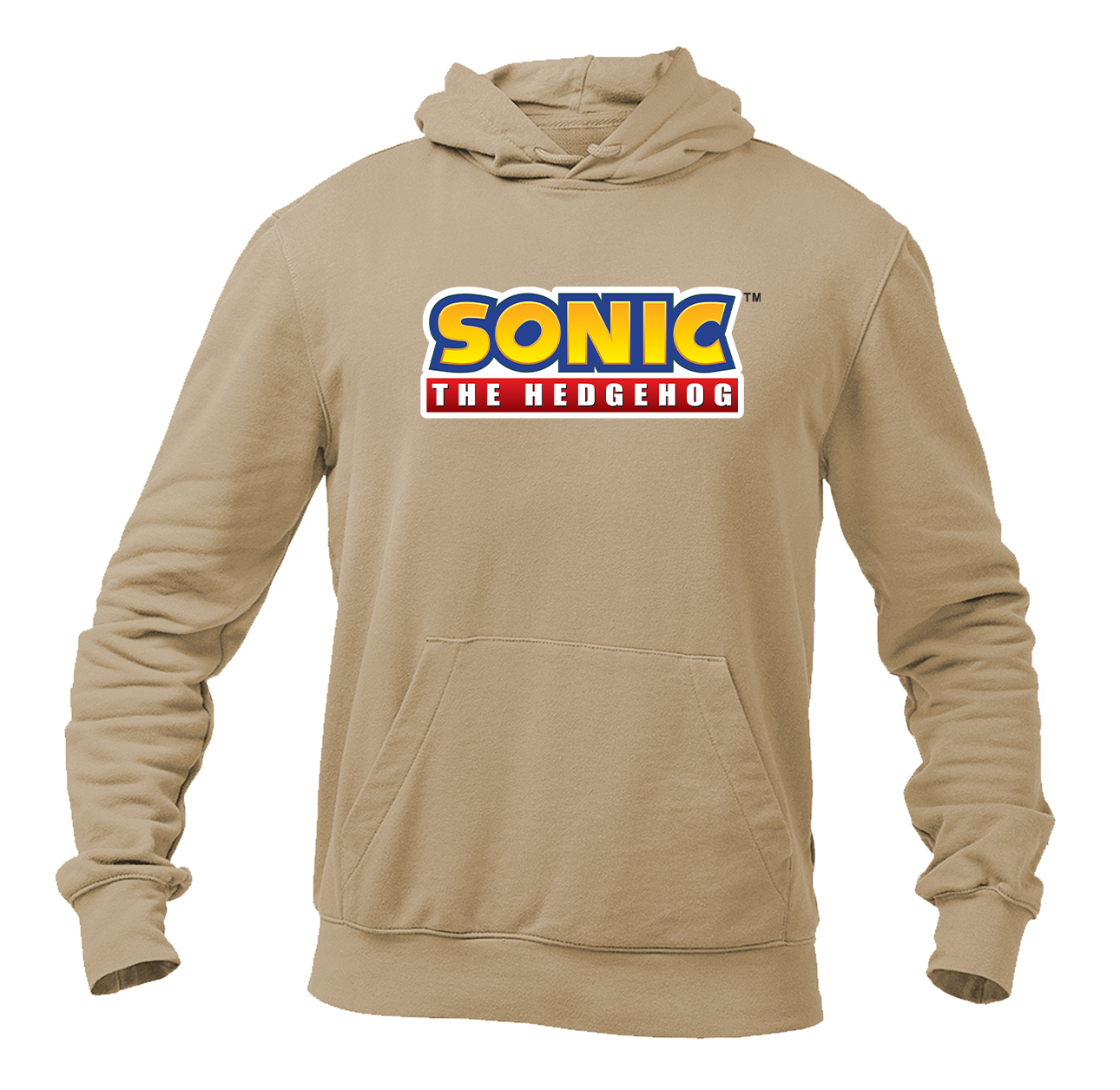 Men's Sonic The Hedgehog Cartoon Pullover Hoodie