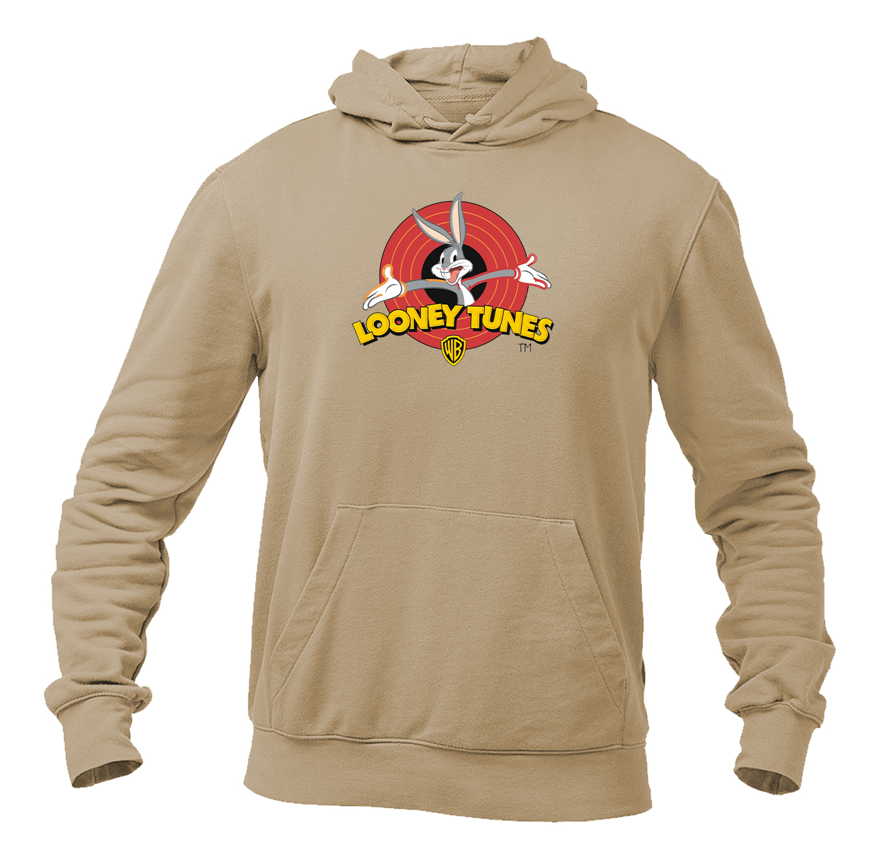 Men's Looney Tunes Warner Brothers Cartoon Pullover Hoodie