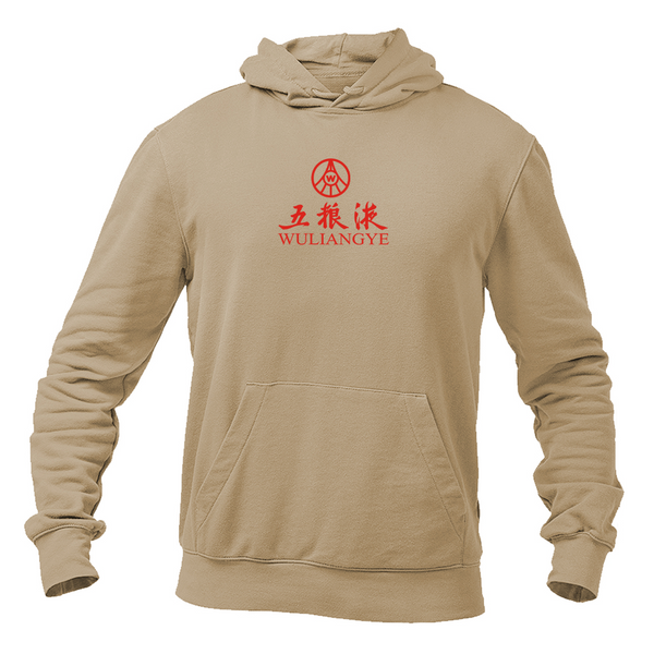 Men's Wuliangye Logo Pullover Hoodie