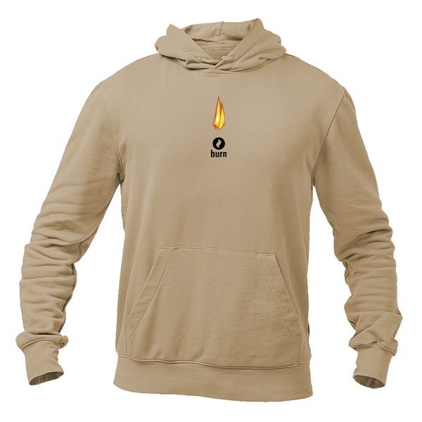Men's Burn Logo Pullover Hoodie