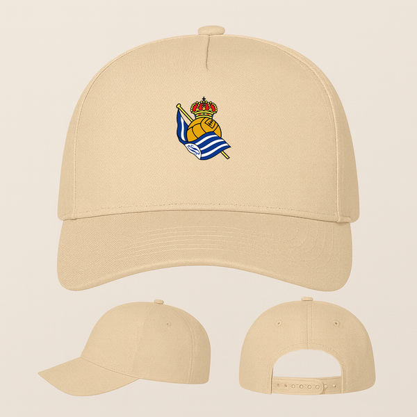 Real Sociedad FC  Five Panel Twill Snapback Cap