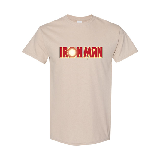 Youth Kids Iron Man Marvel Superhero Cotton T-Shirt