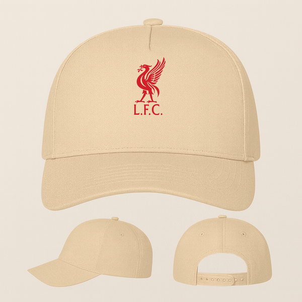 Liverpool L.F.C Soccer Five Panel Twill Snapback Cap