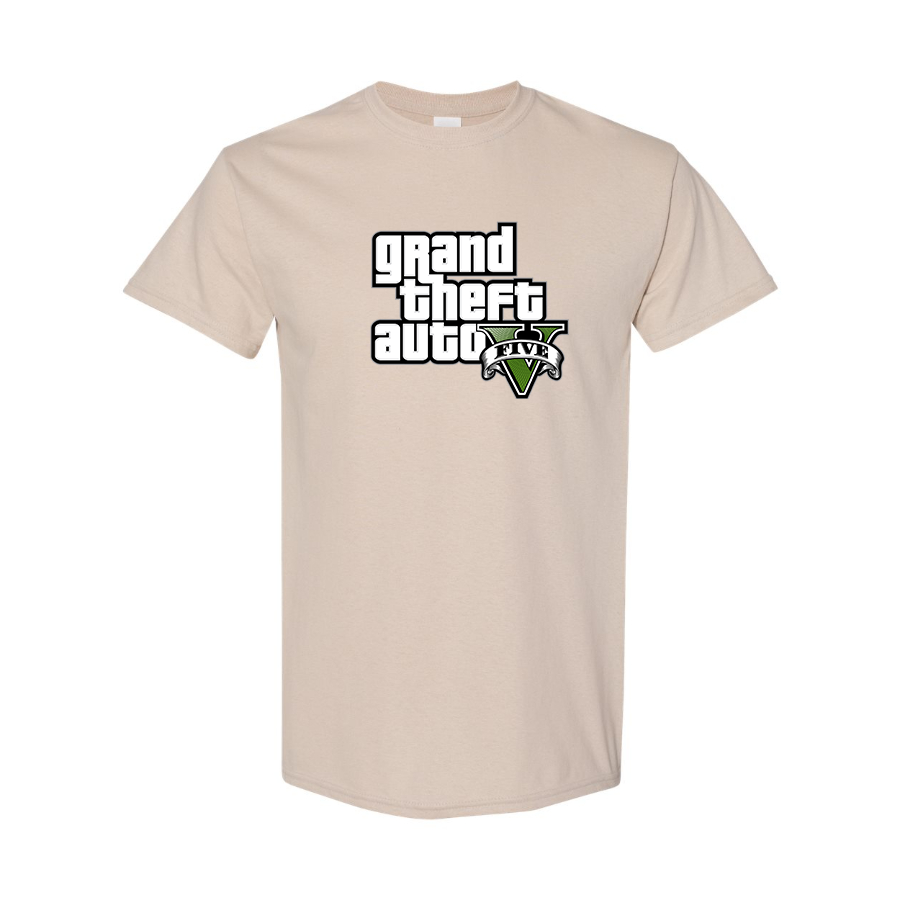 Men's GTA 5 Grand Theft Auto V Cotton T-Shirt Game